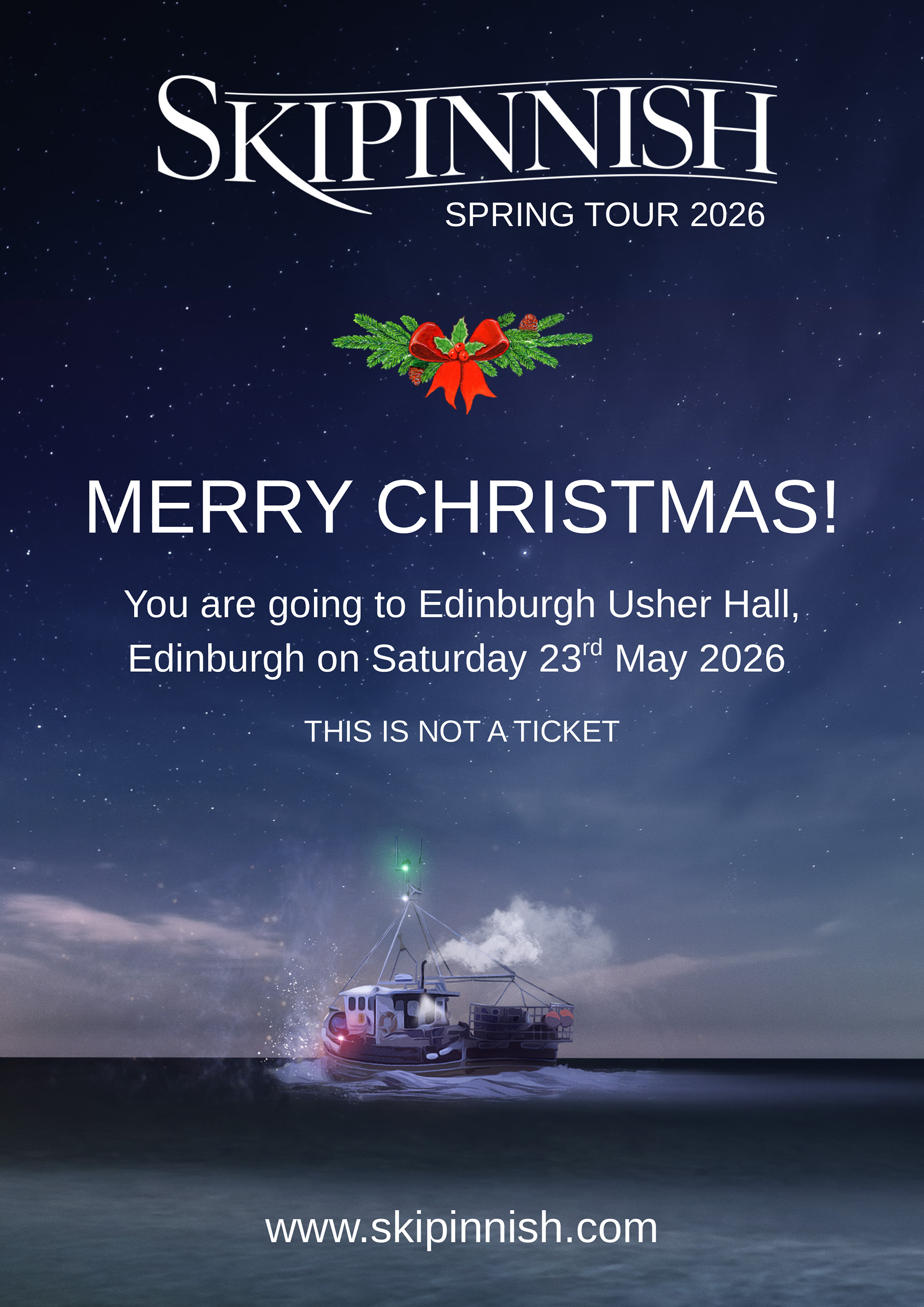 Skipinnish at Edinburgh Usher Hall